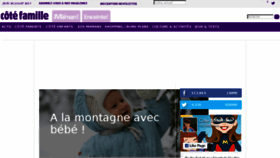 What Cote-momes.com website looked like in 2017 (6 years ago)