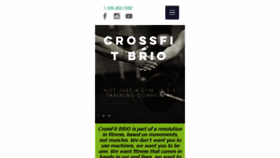 What Crossfitbrio.com website looked like in 2017 (6 years ago)