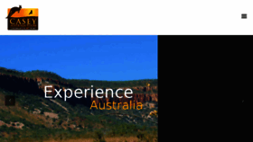 What Caseytours.com.au website looked like in 2017 (6 years ago)