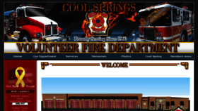 What Coolspringsvfd.org website looked like in 2017 (6 years ago)