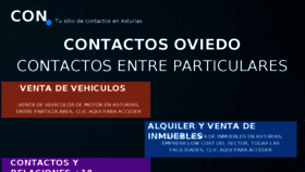 What Contactosoviedo.com website looked like in 2017 (6 years ago)