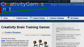 What Creativitygames.net website looked like in 2017 (6 years ago)