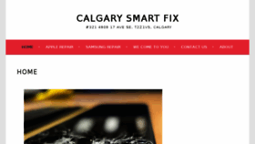 What Calgarysmartfix.com website looked like in 2017 (6 years ago)