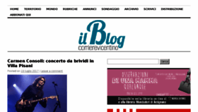 What Corrierevicentino.it website looked like in 2017 (6 years ago)