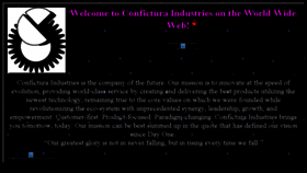 What Conficturaindustries.com website looked like in 2017 (6 years ago)