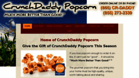 What Crunchdaddy.com website looked like in 2017 (6 years ago)