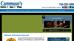 What Cammusos.com website looked like in 2017 (6 years ago)