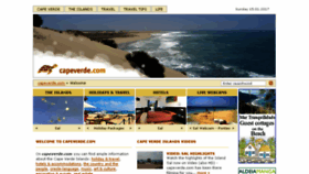 What Caboverde24.com website looked like in 2017 (6 years ago)