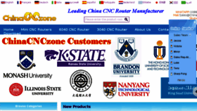 What China-cncrouter.com website looked like in 2017 (6 years ago)