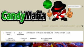 What Candymafia.com website looked like in 2017 (6 years ago)