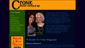 What Cronemagazine.com website looked like in 2017 (6 years ago)