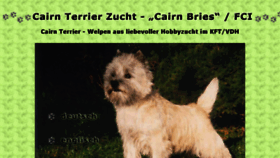 What Cairn-bries.de website looked like in 2017 (6 years ago)