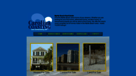 What Carolinacoasting.com website looked like in 2017 (6 years ago)