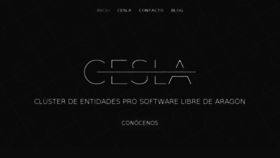 What Cesla.info website looked like in 2017 (6 years ago)