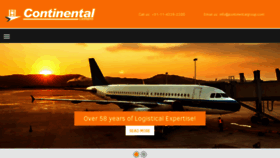 What Continentalgroup.com website looked like in 2017 (6 years ago)