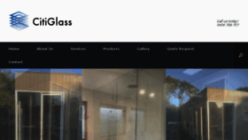 What Citiglass.com.au website looked like in 2017 (6 years ago)