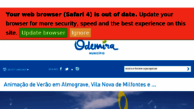 What Cm-odemira.pt website looked like in 2017 (6 years ago)
