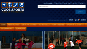 What Coolsportstn.com website looked like in 2017 (6 years ago)