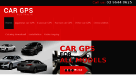What Cargpsaustralia.com.au website looked like in 2017 (6 years ago)