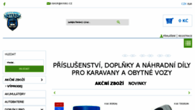 What Caravancamp.cz website looked like in 2017 (6 years ago)
