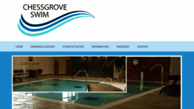 What Chessgroveswim.co.uk website looked like in 2017 (6 years ago)