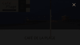 What Cafedelaplage.com website looked like in 2017 (6 years ago)