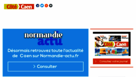What Cotecaen.fr website looked like in 2017 (6 years ago)