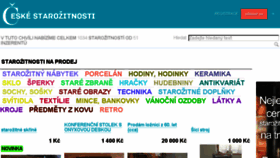What Ceskestarozitnosti.cz website looked like in 2017 (6 years ago)