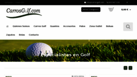 What Carrosgolf.com website looked like in 2017 (6 years ago)
