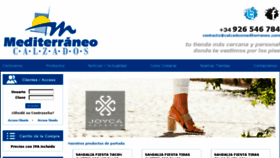 What Calzadosmediterraneotienda.com website looked like in 2017 (6 years ago)
