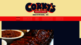 What Corkysbrentwood.com website looked like in 2017 (6 years ago)