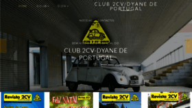 What Club2cv-dyaneportugal.pt website looked like in 2017 (6 years ago)
