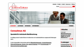 What Consulimus.de website looked like in 2017 (6 years ago)