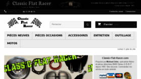 What Classic-flat-racer.com website looked like in 2017 (6 years ago)