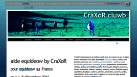 What Craxor.fr website looked like in 2017 (6 years ago)