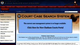 What Chathamcourts.org website looked like in 2017 (6 years ago)