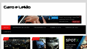 What Carroeleilao.com.br website looked like in 2017 (6 years ago)
