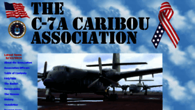 What C-7acaribou.com website looked like in 2017 (6 years ago)