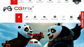 What Cgtrix.com website looked like in 2017 (6 years ago)
