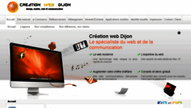 What Creation-web-dijon.fr website looked like in 2017 (6 years ago)