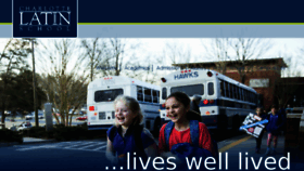 What Charlottelatin.org website looked like in 2017 (7 years ago)