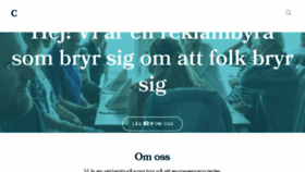 What Cordovan.se website looked like in 2017 (6 years ago)