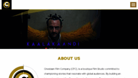 What Cinestaanfilmcompany.com website looked like in 2017 (6 years ago)