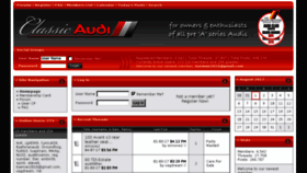 What Classic-audi.co.uk website looked like in 2017 (6 years ago)