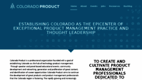 What Coloradoproduct.com website looked like in 2017 (6 years ago)