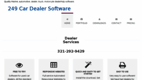 What Cardealersoftware.com website looked like in 2017 (6 years ago)