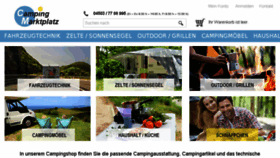 What Camping-marktplatz.com website looked like in 2017 (6 years ago)
