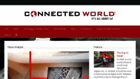 What Connectedworldmag.com website looked like in 2017 (6 years ago)