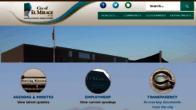 What Cityofelmirage.org website looked like in 2017 (6 years ago)