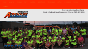 What Cincinnatifitnessbootcamp.com website looked like in 2017 (6 years ago)